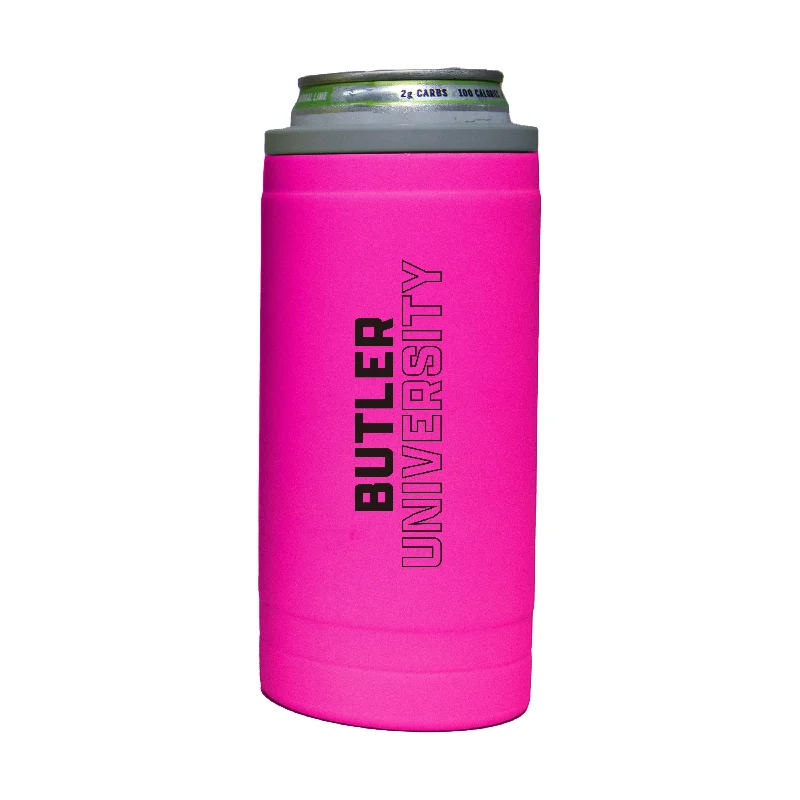 Team Mug For Team Members-Butler 12oz Electric Stacked Soft Touch Slim Coolie