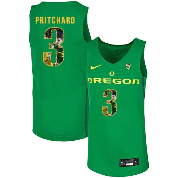 Football Jersey For Competitive Players-Basketball Jersey For Competitive Players-Oregon Ducks 3 Payton Pritchard Fashion College Basketball Basketball Jersey