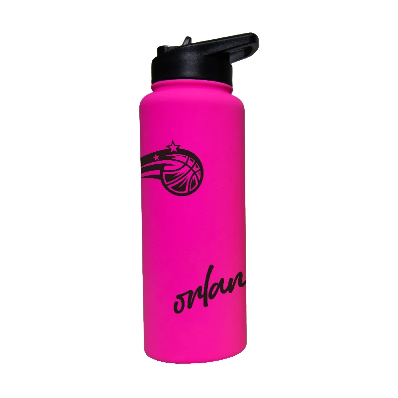 Team Mug For Unique Gifting-Orlando Magic 34oz Electric Bold Soft Touch Quencher