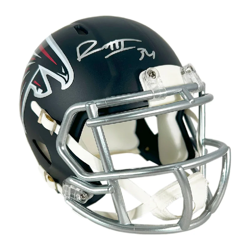 Rugby Helmet For Quick Adjustments-Ray-Ray McCloud Signed Atlanta Falcons Speed Mini Football Helmet (Beckett)