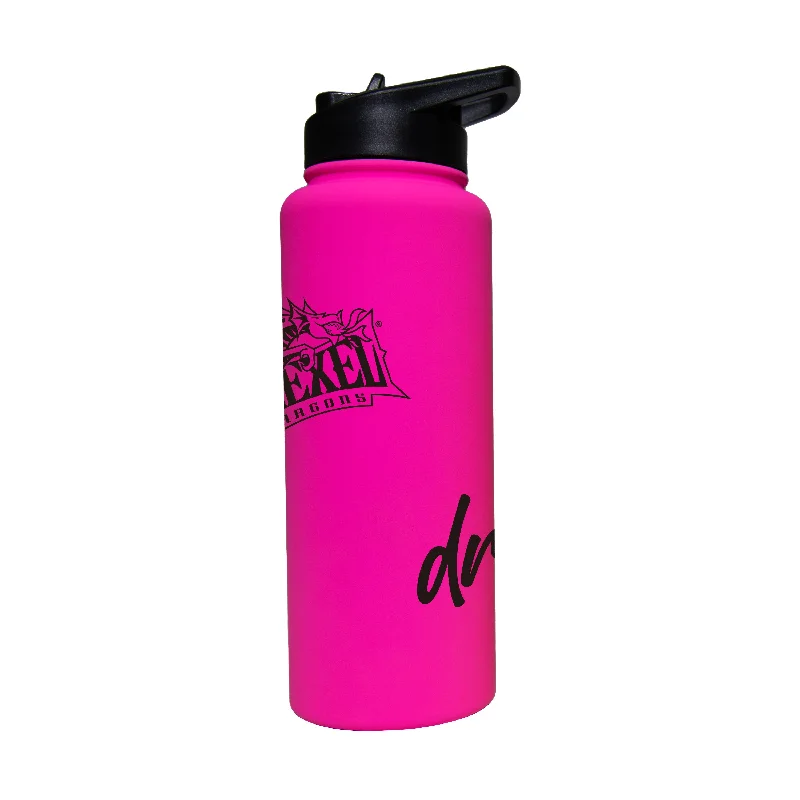 Team Mug For Event Fundraising-Drexel 34oz Electric Bold Soft Touch Quencher