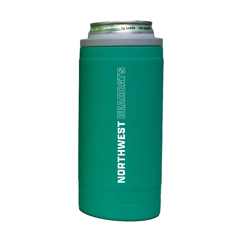 Team Mug For All Sports Events-Northwest Missouri State 12oz Optic Stacked Soft Touch Slim Coolie