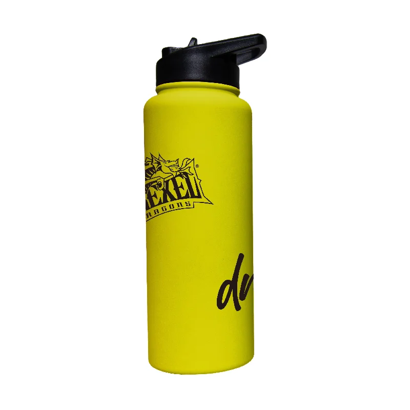 Team Mug With Personalized Sports Designs-Drexel 34oz Cru Bold Soft Touch Quencher