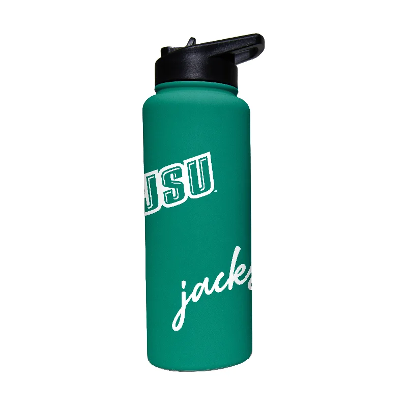 Team Mug For Family Supporters-Jacksonville State 34oz Optic Bold Soft Touch Quencher