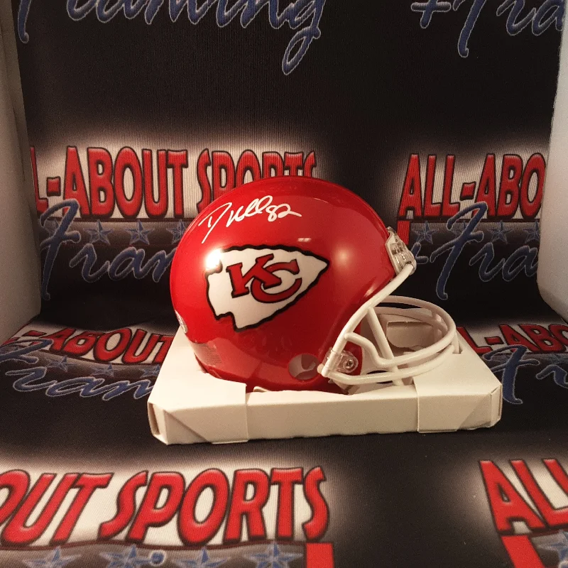 Rugby Helmet For Youth Rugby Leagues-Dante Hall Authentic Signed Autographed Mini Helmet PSA.