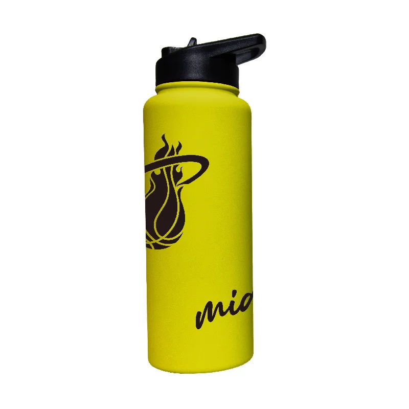 Team Mug For Custom Designs-Miami Heat 34oz Cru Bold Soft Touch Quencher