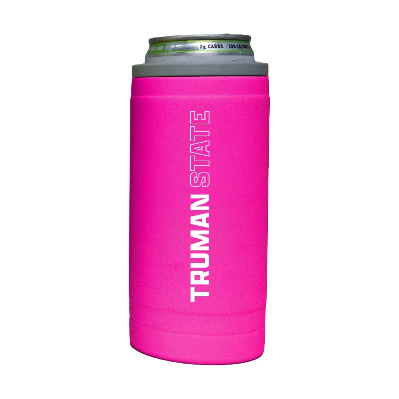 Custom Team Mug-Truman State 12oz Electric Stacked Soft Touch Slim Coolie