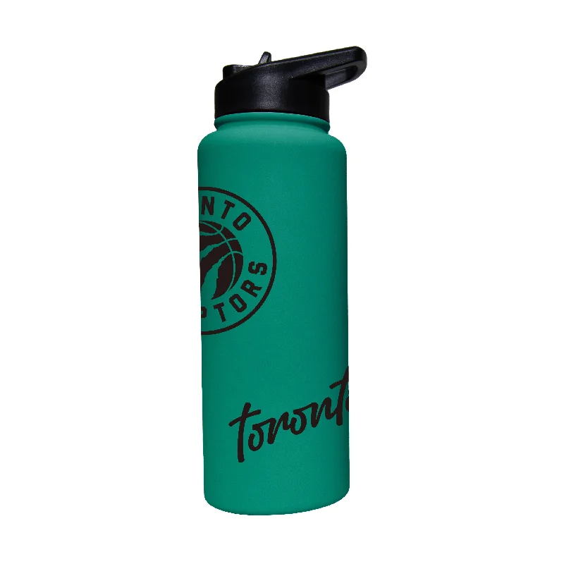 Team Mug With Team Crest-Toronto Raptors 34oz Optic Bold Soft Touch Quencher