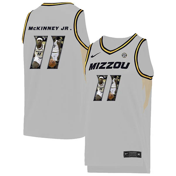 Football Jersey For Sale-Basketball Jersey For Sale-Missouri Tigers 11 Mario McKinney Jr. White Fashion College Basketball Basketball Jersey.jpeg