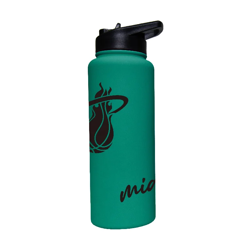 Team Mug With Team Pride-Miami Heat 34oz Optic Bold Soft Touch Quencher